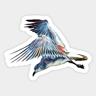 Soaring Bird Sticker